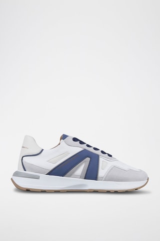 Sneakers Liverpool - Wit en blauw