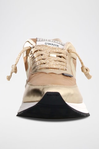 Leren Sneakers - Goudkleurig