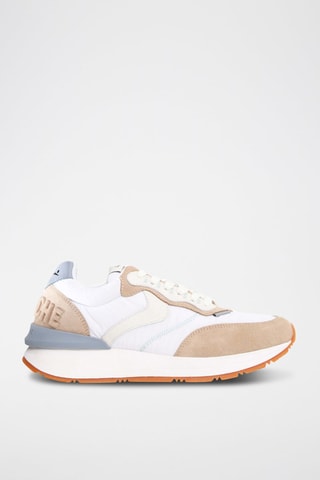 Leren Sneakers - Beige