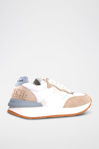 Leren Sneakers - Beige