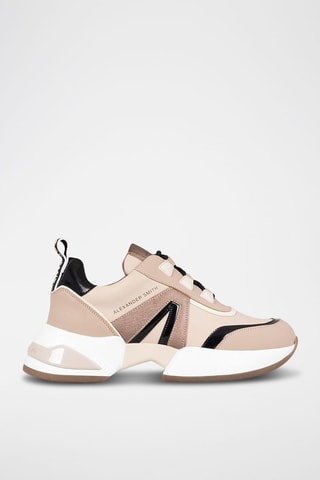 Baskets Marble - Blanc et beige