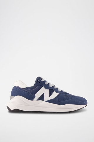 Baskets en nubuck 574 - Indigo