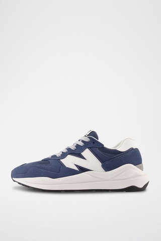 Baskets en nubuck 574 - Indigo