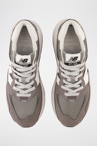 Baskets en nubuck 574 - Gris foncé