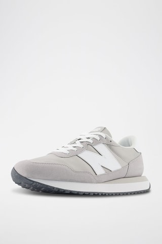 Baskets en cuir 237 - Gris