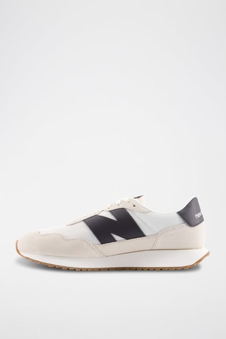 Baskets en cuir 237 - Beige