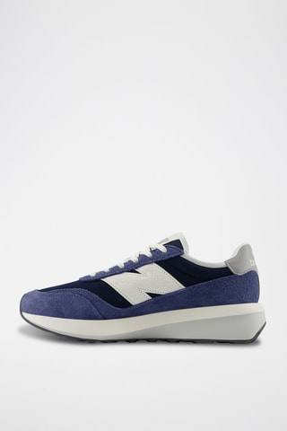 Baskets en nubuck 370 - Bleu marine