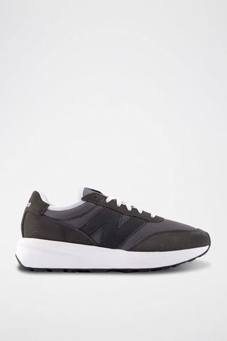Baskets en nubuck 370 - Noir