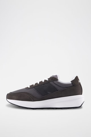 Baskets en nubuck 370 - Noir