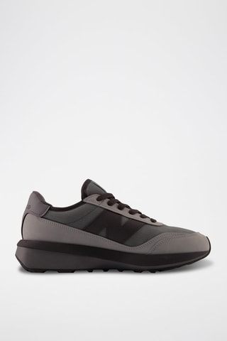 Baskets en nubuck 370 - Noir