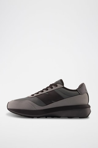 Baskets en nubuck 370 - Noir