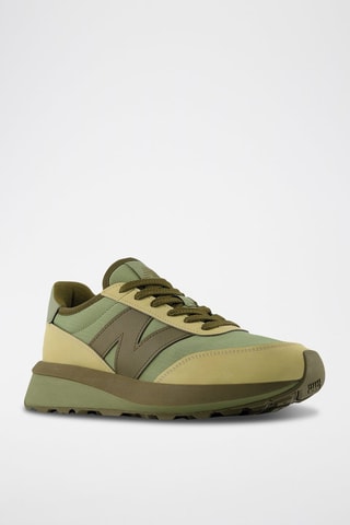 Baskets en nubuck 370 - Vert