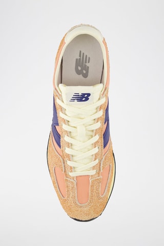 Baskets en nubuck 471 - Saumon