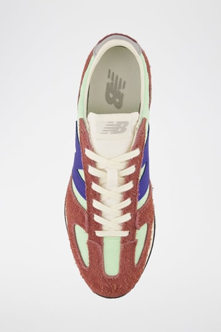 Baskets en nubuck 471 - Vert