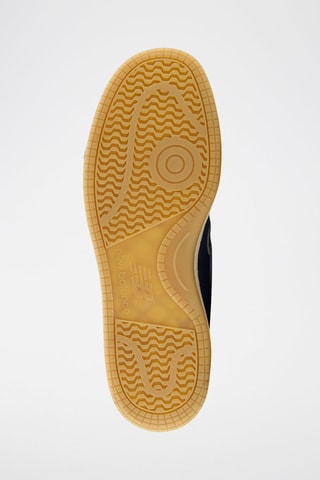 Baskets en nubuck 480 - Bleu marine et blanc