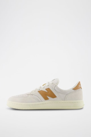 Baskets en nubuck 500 - Blanc et marron clair