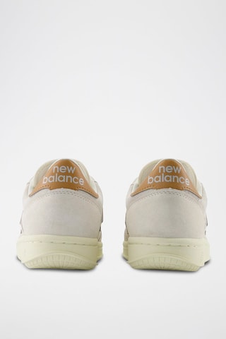 Baskets en nubuck 500 - Blanc et marron clair