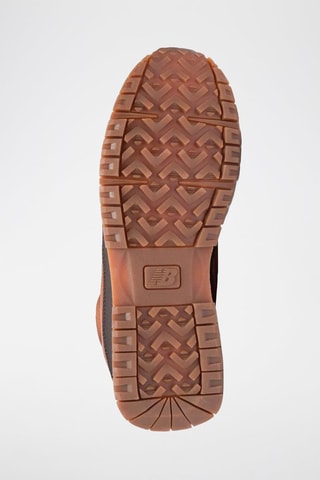 Baskets fourrées en cuir 754 - Marron