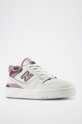 Baskets en cuir 550 - Blanc