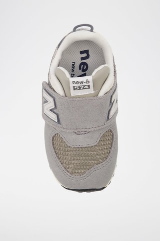 Baskets en cuir 574 - Gris