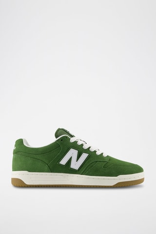 Baskets en nubuck 480 - Vert foncé