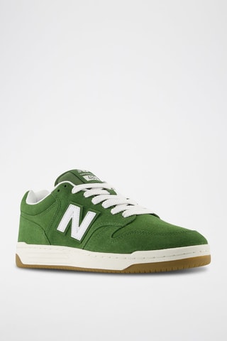 Baskets en nubuck 480 - Vert foncé