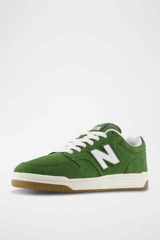 Baskets en nubuck 480 - Vert foncé
