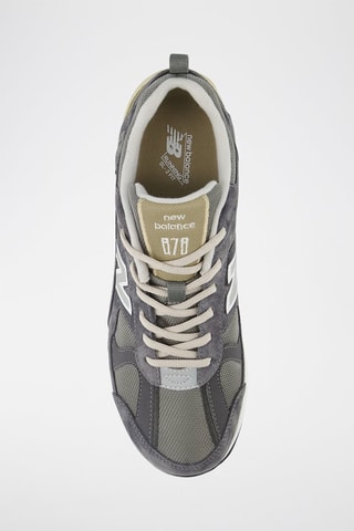 Sneakers en nubuck 878 - Gris foncé