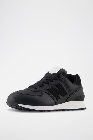Sneakers en cuir 574 - Noir