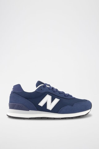 Sneakers en nubuck 515 - Bleu marine