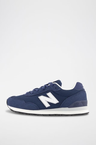 Sneakers en nubuck 515 - Bleu marine