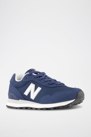 Sneakers en nubuck 515 - Bleu marine