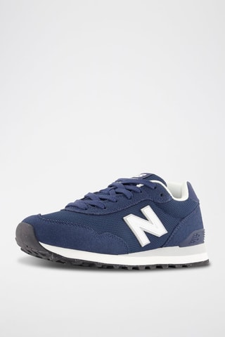 Sneakers en nubuck 515 - Bleu marine
