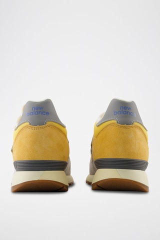 Sneakers en nubuck 475 - Moutarde
