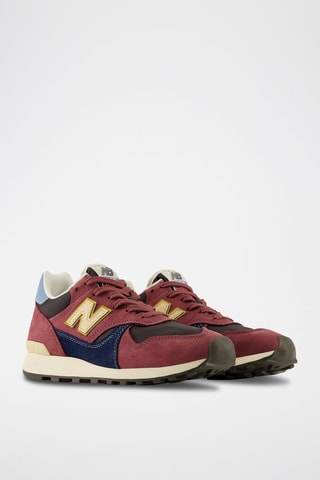 Sneakers en nubuck 475 - Bordeaux