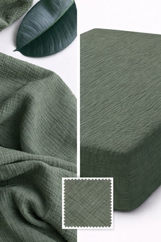 Drap-housse La Sultane - Kaki