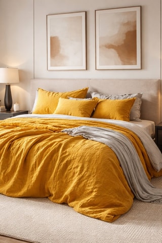 Parure de couette La Sultane - Safran