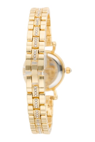 Reloj de cuarzo de metal aleado - Dorado y verde claro