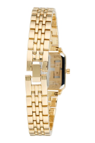 Reloj de cuarzo de metal aleado - Dorado