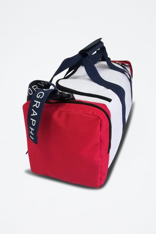 Sac de sport Skin - Blanc, rouge et bleu