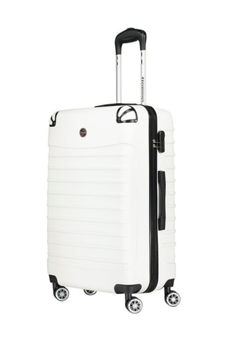 Set de 4 valises et vanity Shock (L/M/S/XS) - Blanc