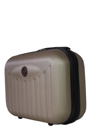 Set de 4 valises et vanity Softless (L/M/S/XS) - Marron