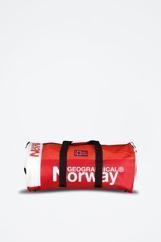 Sac de sport Suzy - Blanc, noir et rouge