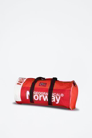 Sac de sport Suzy - Blanc, noir et rouge