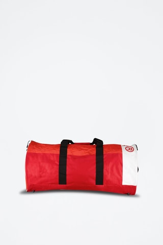 Sac de sport Suzy - Blanc, noir et rouge