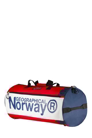 Sac de sport Strawberry - Blanc, noir, rouge et bleu