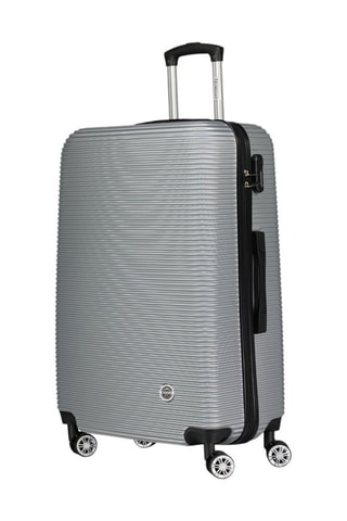 Set de 4 valises et vanity Solomun (L/M/S/XS) - Argenté