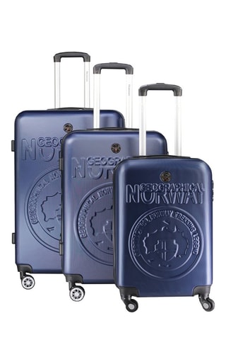 Set de 3 valises Stanislaseo (L/M/S) - Bleu