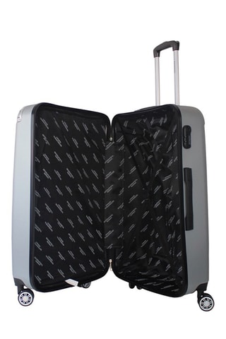 Set de 4 valises et vanity Softless (L/M/S/XS) - Argenté