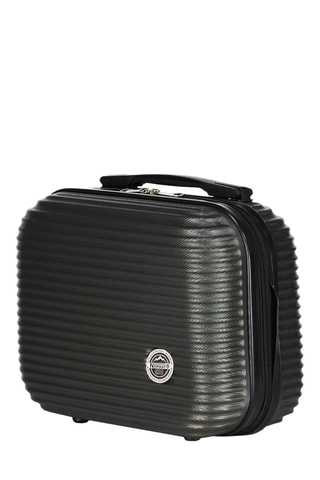 Set de 4 valises et vanity Solomun (L/M/S/XS) - Gris